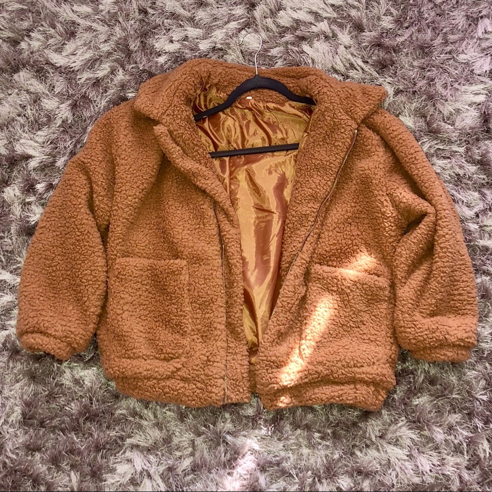 Fluffy Faux Fur Winter Teddy Coat